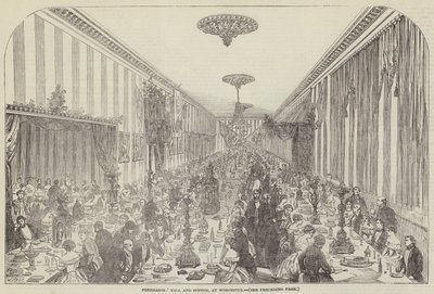 Bal et souper des francs-maçons, à Worcester - Samuel Read